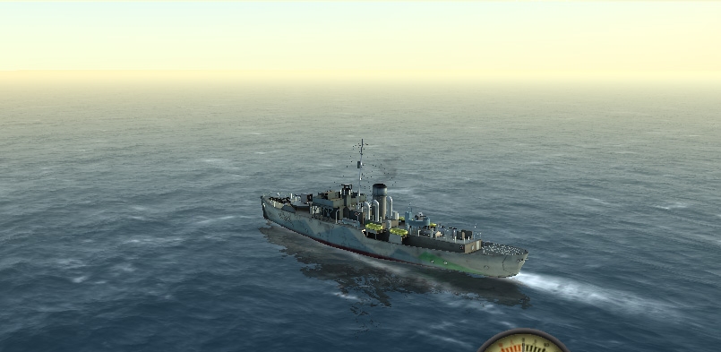 Although being an UBoat sim, the game comes with aircrafts and sometimes it is necessary to show things from higher altitudes (mobile / iOS):