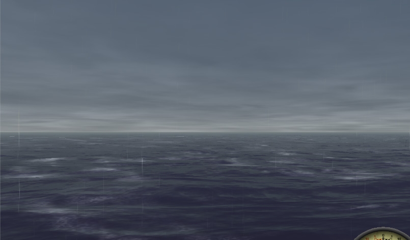 Ocean under different light conditions / weather (mobile / iOS):